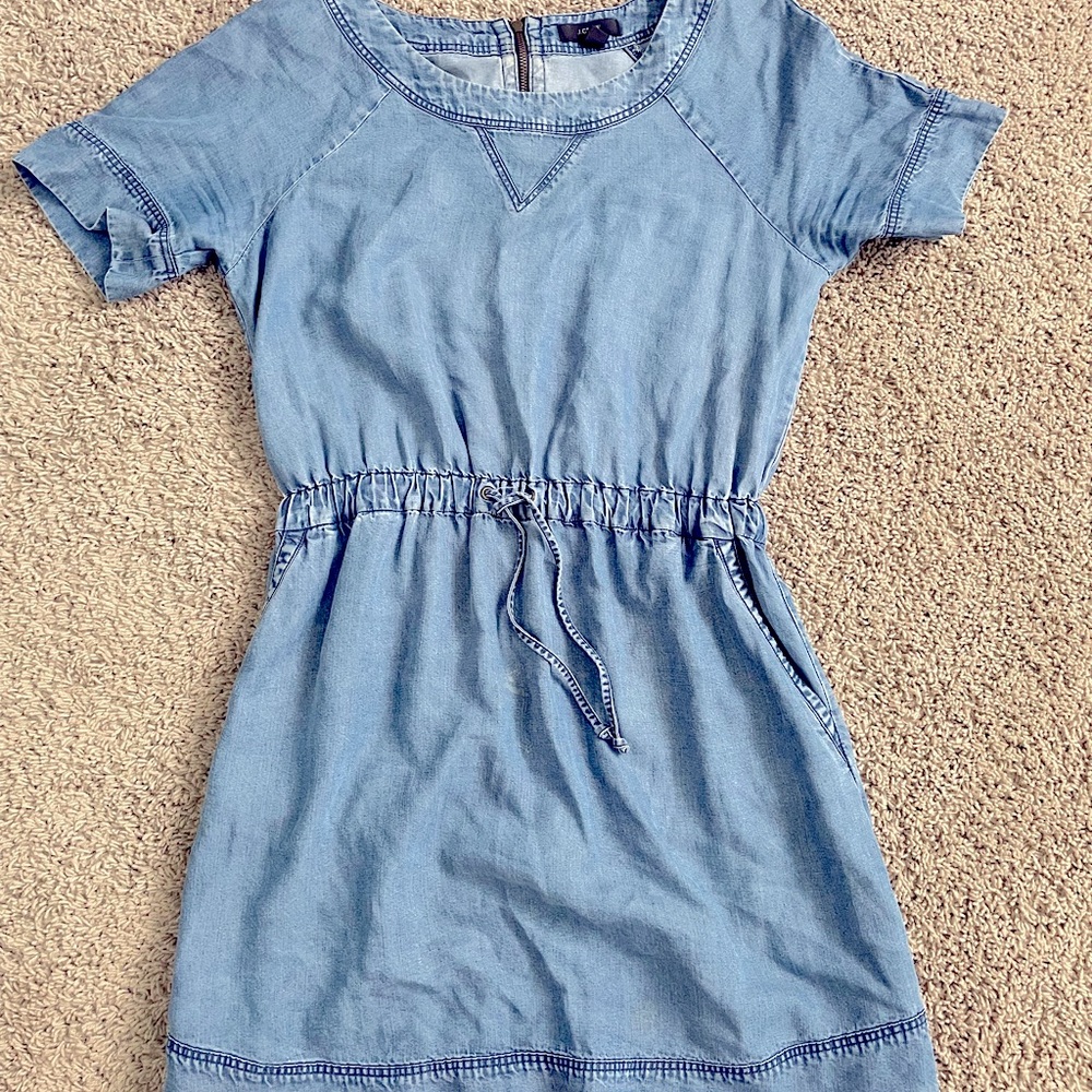 J. Crew denim dress